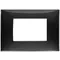 Vimar - 09673.04 - Plaque 3M techn.noir