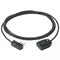 Vimar - 0P32389 - Cavo prolunga 3G1+spina piatta 5m nero