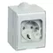 Vimar - 12330 - IP55 2P+E 16A German SICURY outlet