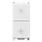 Vimar - 14063 - Conmutador 2P 10AX fan coil blanco