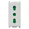 Vimar - 14203.SL - 2P+E 16A P17/11 outlet Silver