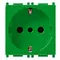 Vimar - 14209.V - 2P+E 16A P30 outlet green