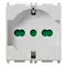 Vimar - 14210.SL - 2P+E 16A universal outlet Silver