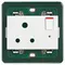 Vimar - 14215 - Switched 2P+E 5A English outlet white