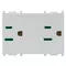 Vimar - 14243.SL - Two 2P+E15A127VUSA SICURY outlets Silver