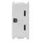 Vimar - 14247.SL - 2P+E 15A American outlet Silver