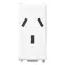 Vimar - 14250 - 2P+E 10A Argentinian SICURY outlet white