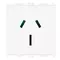Vimar - 14262 - Toma SICURY 2P+T 15A australiano blanco