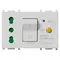 Vimar - 14283.SL - 2P+E 16A P17/11 outlet +C16 RCBO Silver