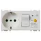 Vimar - 14286.SL - 2P+E 16A P30 outlet +C16 RCBO Silver