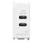 Vimar - 14292.CC - Alimentador USB C+C 15W 3A 5V 1M blanco