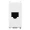 Vimar - 14320 - RJ11 phone jack 6/4 white