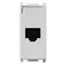 Vimar - 14339.11.SL - RJ45 Cat5e Netsafe UTP outlet Silver