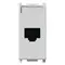 Vimar - 14339.15.SL - RJ45 Cat6A Netsafe UTP outlet Silver