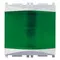 Vimar - 14387.V.SL - Green prismatic indicator unit Silver