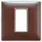 Vimar - 14641.23 - Plate 1M techn. iridescent brown