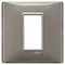 Vimar - 14641.40 - Plaque 1M Reflex cendre