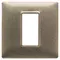 Vimar - 14641.70 - Plate 1M metal metallized bronze