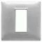 Vimar - 14641.71 - Placa 1M metal Silver