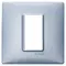 Vimar - 14641.73 - Plate 1M metal metallized blue