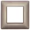 Vimar - 14642.74 - Plate 2M metal pearl nickel