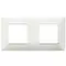 Vimar - 14643.02 - Plate 4M (2+2) 71mm techn. ivory