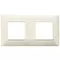 Vimar - 14643.03 - Plate 4M (2+2) 71mm techn. beige