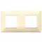 Vimar - 14643.04 - Plate 4M (2+2) 71mm techn. cream