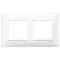 Vimar - 14645.01 - Plate 4M (2+2) 57mm techn.white