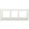 Vimar - 14646.06 - Placca 6M (2+2+2) int57 bianco granito