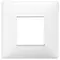 Vimar - 14647.01 - Plaque 2M BS techn.blanc