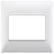 Vimar - 14648.01 - Plaque 3M BS techn.blanc