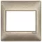 Vimar - 14648.70 - Abdeckrahmen 3M BS Techn.bronze-metallic