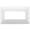 Vimar - 14649.01 - Plaque 5M BS techn.blanc