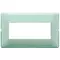 Vimar - 14649.44 - Plaque 5M BS Reflex menthe