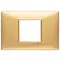 Vimar - 14652.25 - Plate 2centrM techn. matt gold