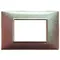 Vimar - 14653.23 - Plate 3M techn. iridescent brown