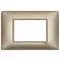 Vimar - 14653.70 - Abdeckrahmen 3M Metall bronze-metallic