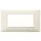 Vimar - 14654.03 - Placa 4M tecn. beige