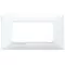 Vimar - 14654.AB.01 - Plaque 4M techn.antibactérien blanc