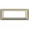 Vimar - 14657.70 - Placa 7M metal bronce metalizado