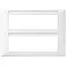 Vimar - 14690.01 - Plaque 14M techn. blanc