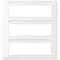 Vimar - 14691.01 - Plaque 21M techn. blanc