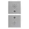 Vimar - 14751.3.SL - Due mezzi tasti 1M dimmer Silver