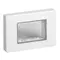 Vimar - 14943.01 - Calotte IP55 3M +vis blanc