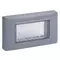 Vimar - 14944.14 - Calotta IP55 4M +viti grigio granito