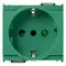 Vimar - 16209.V - 2P+E 16A P30 outlet green