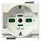 Vimar - 16210.B - 2P+E 16A universal outlet white