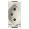 Vimar - 16226.B - 2P+E 10A Swiss 13 type outlet white