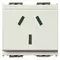 Vimar - 16253.B - 2P+E 20A Argentin.SICURY outlet white